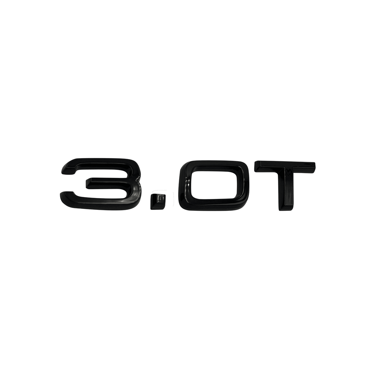 Audi "3.0T" Sort Bag Emblem