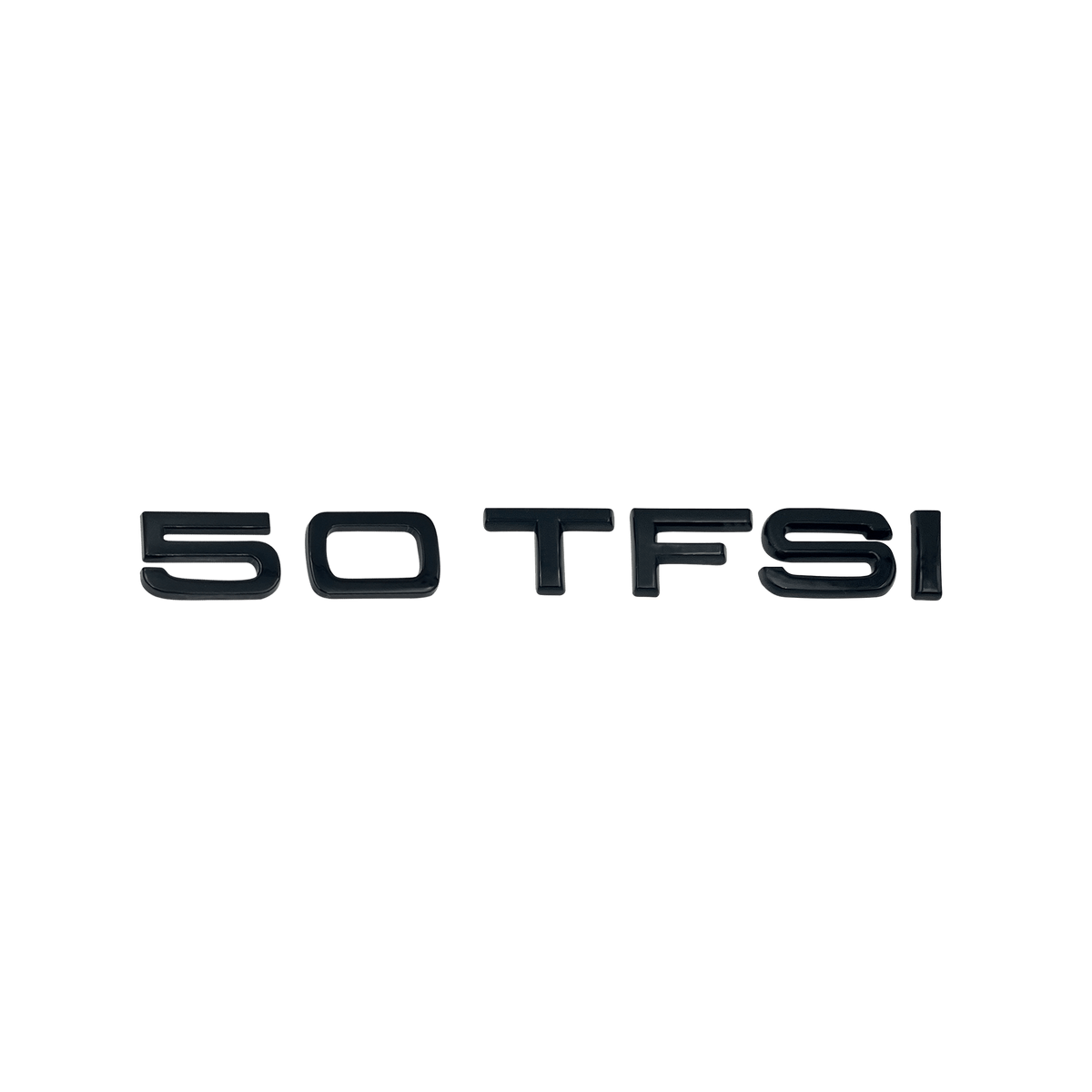 Audi 50 TFSI bag emblem blank sort
