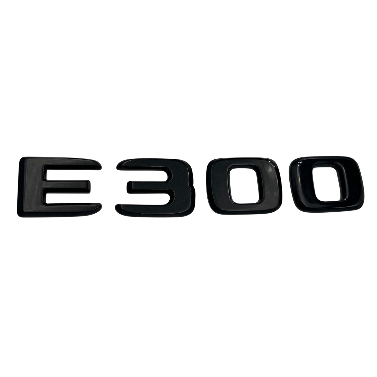 Sort Mercedes E300 Emblem
