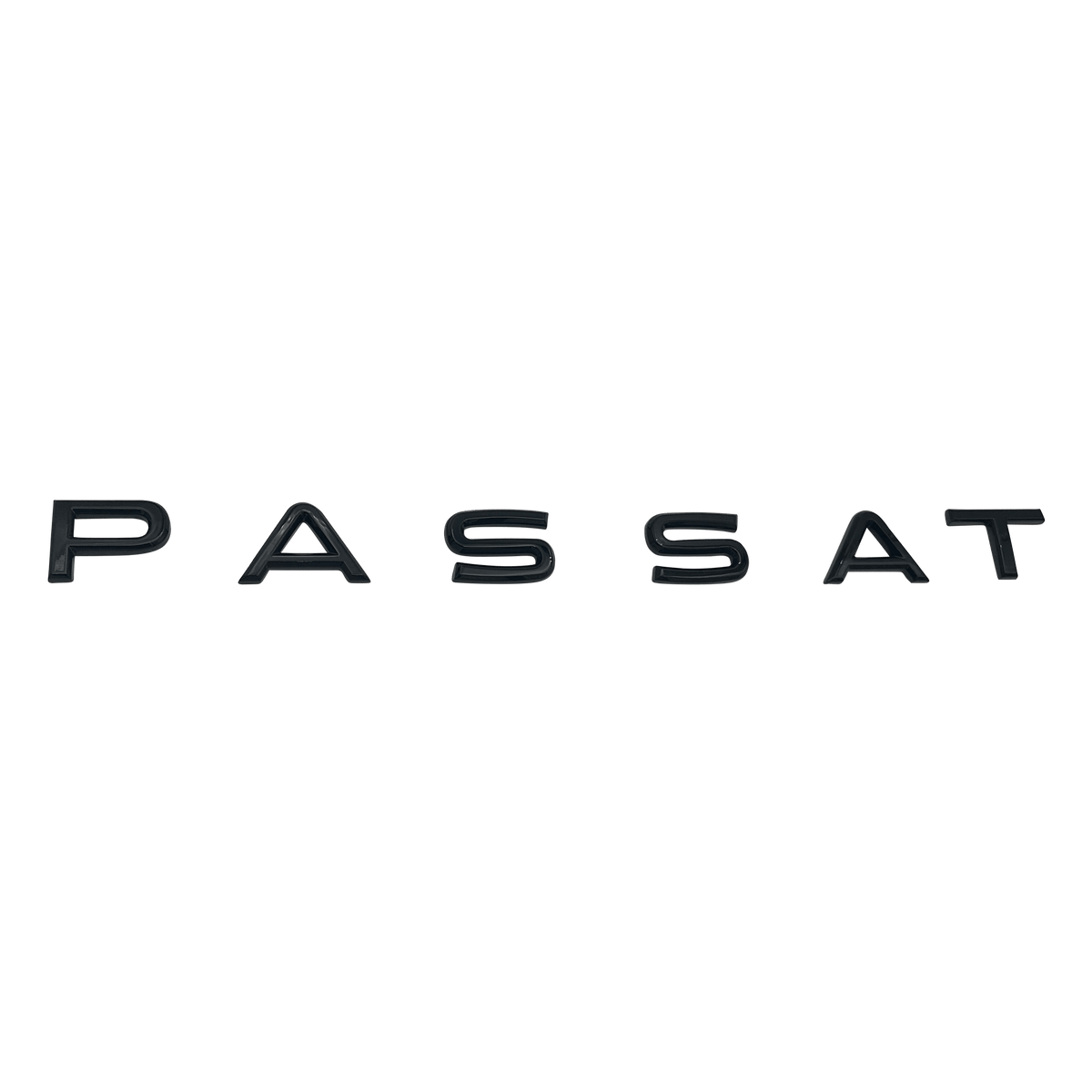 VW "Passat" bakre emblem sort B8.5+ 2019+