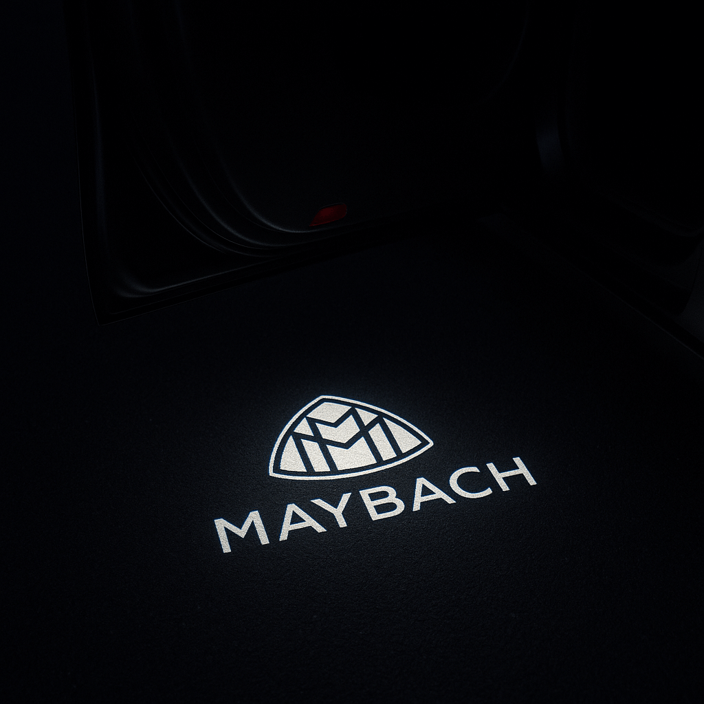2 Stk. Maybach Logo Indstigningslys
