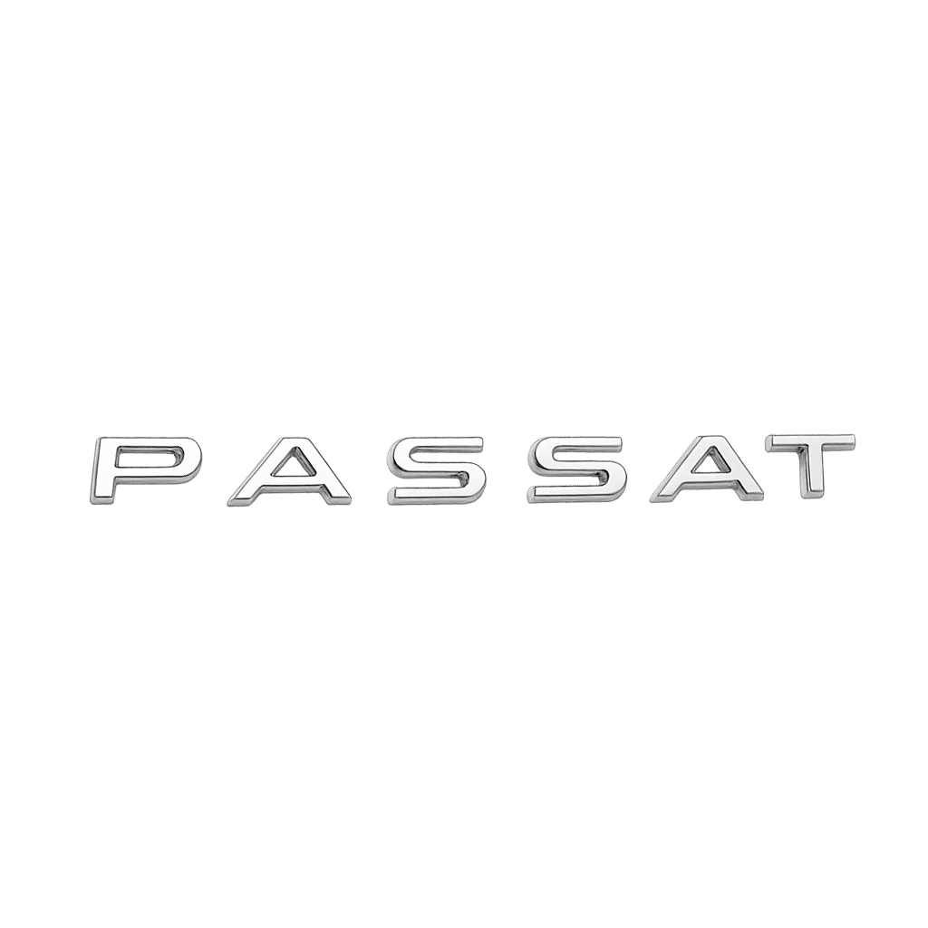 Chrome VW "Passat" Bag Emblem B8 og B8.5 2014