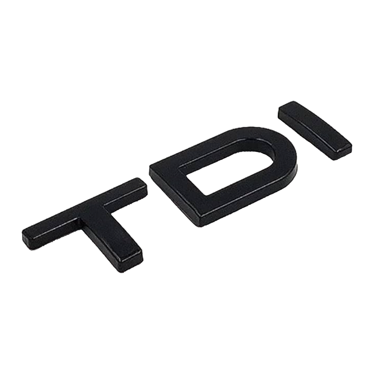 Sort Audi TDI Bag Emblem