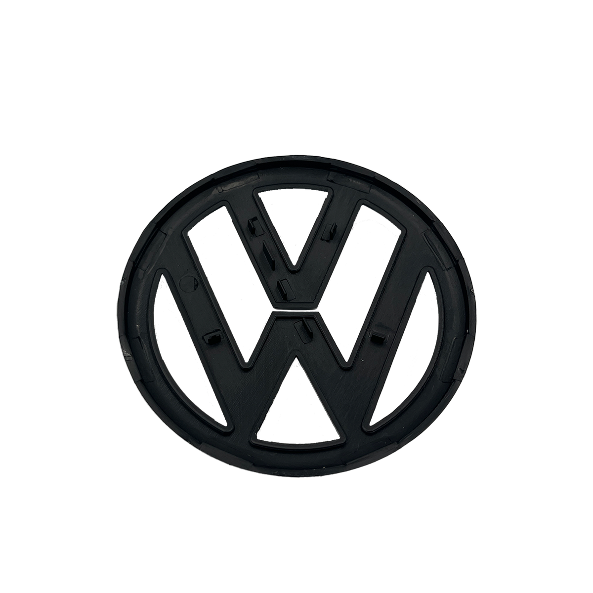 VW Polo 6 Front Logo Svart