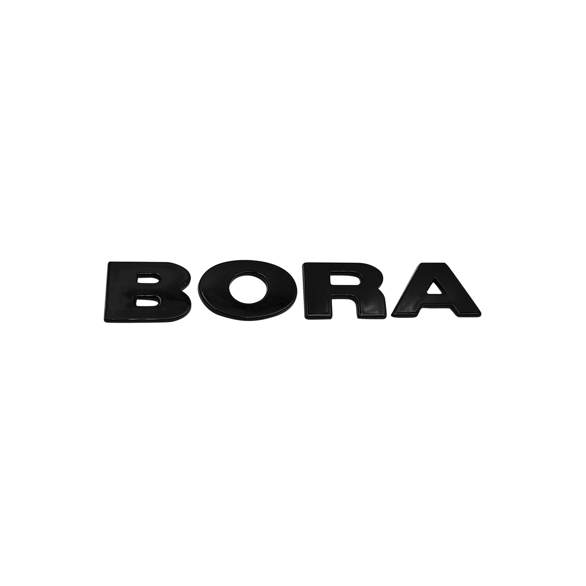 Svart VW "Bora" bakemblem