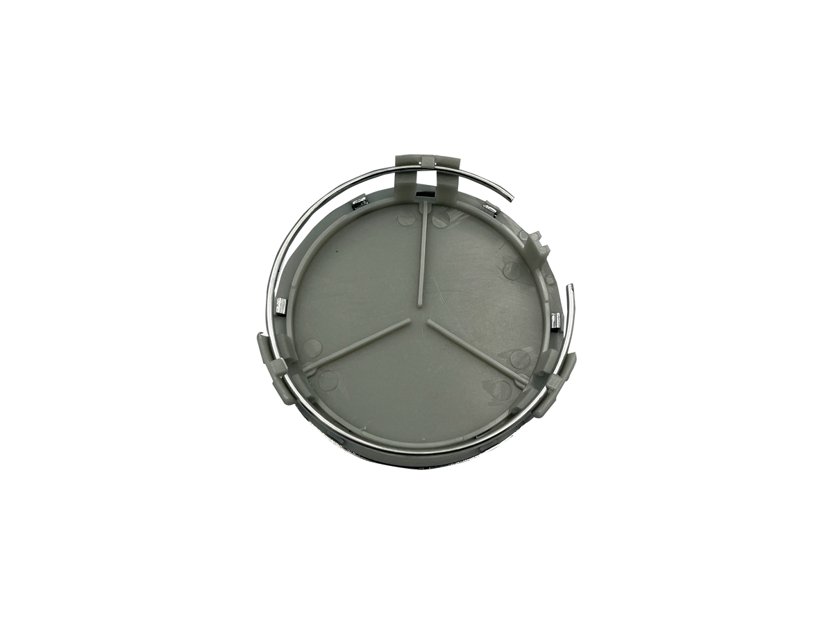 4 Stk. Chrome Mercedes Centerkapsler 75mm