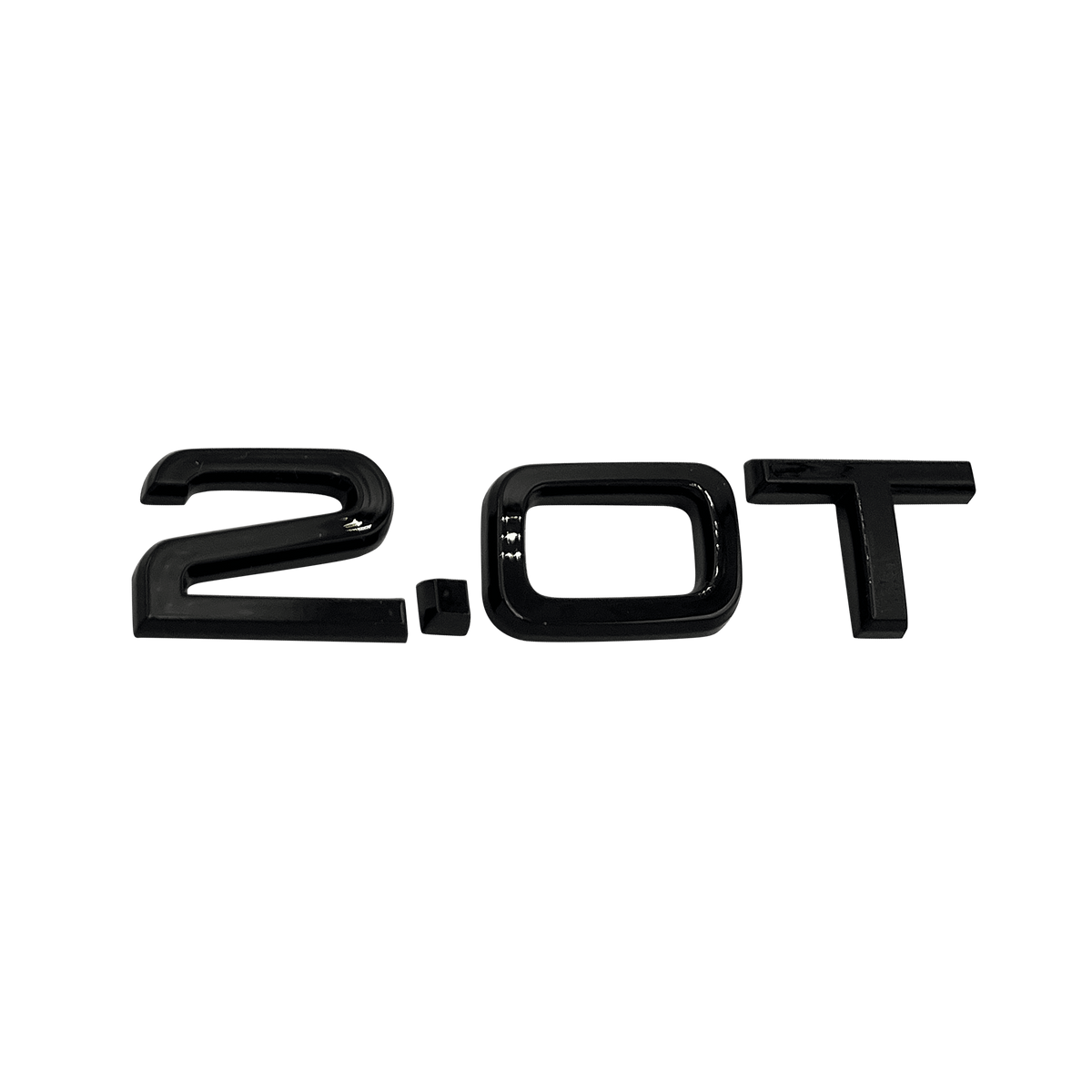 Audi "2.0T" Sort Bag Emblem