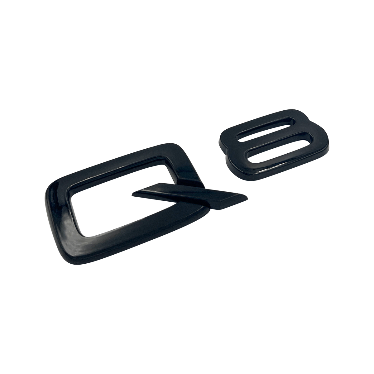 Sort Audi Q8 Emblem