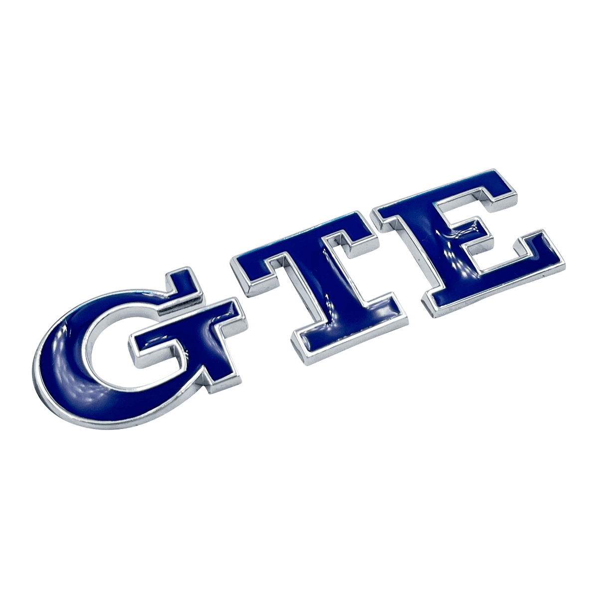 Blå VW GTE Bag Emblem