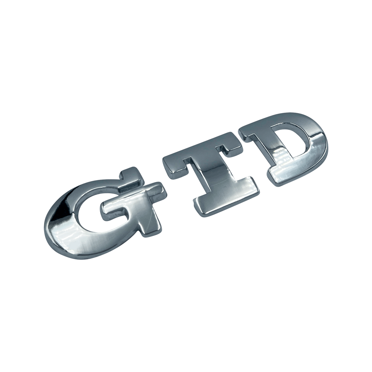 Chrome VW GTD Bag Emblem