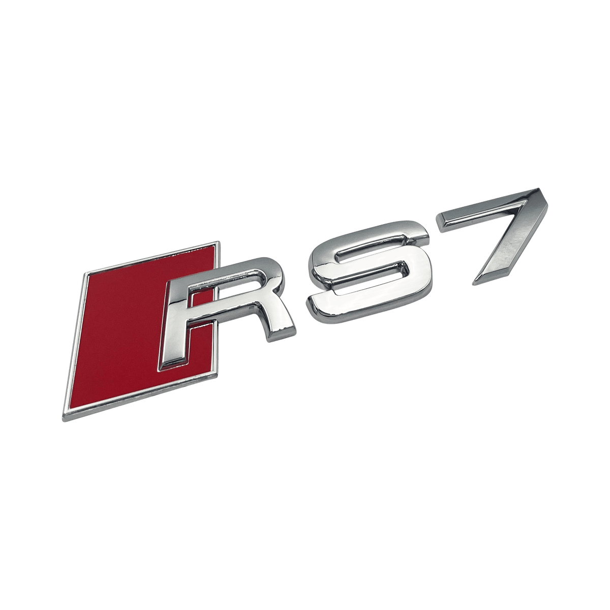 Chrome Audi RS7 Bag Emblem