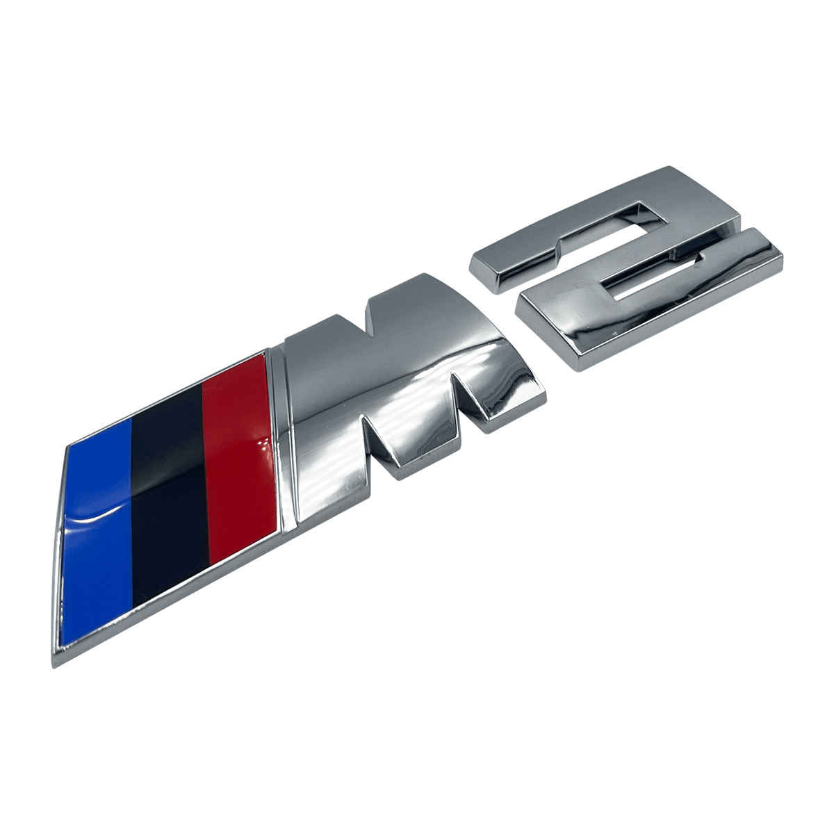 Chrome BMW M2 Bag Model Emblem