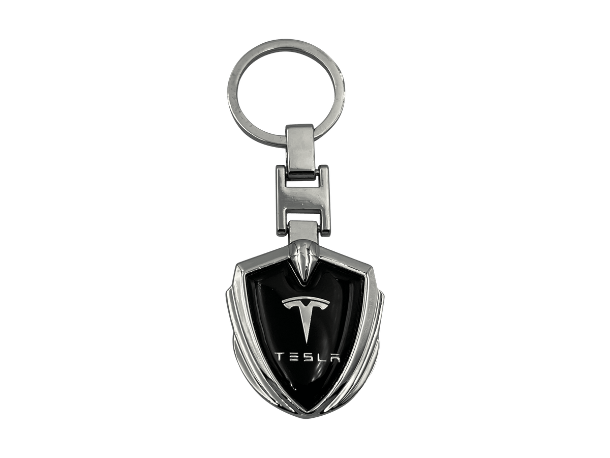 Tesla Nøglering Chrome