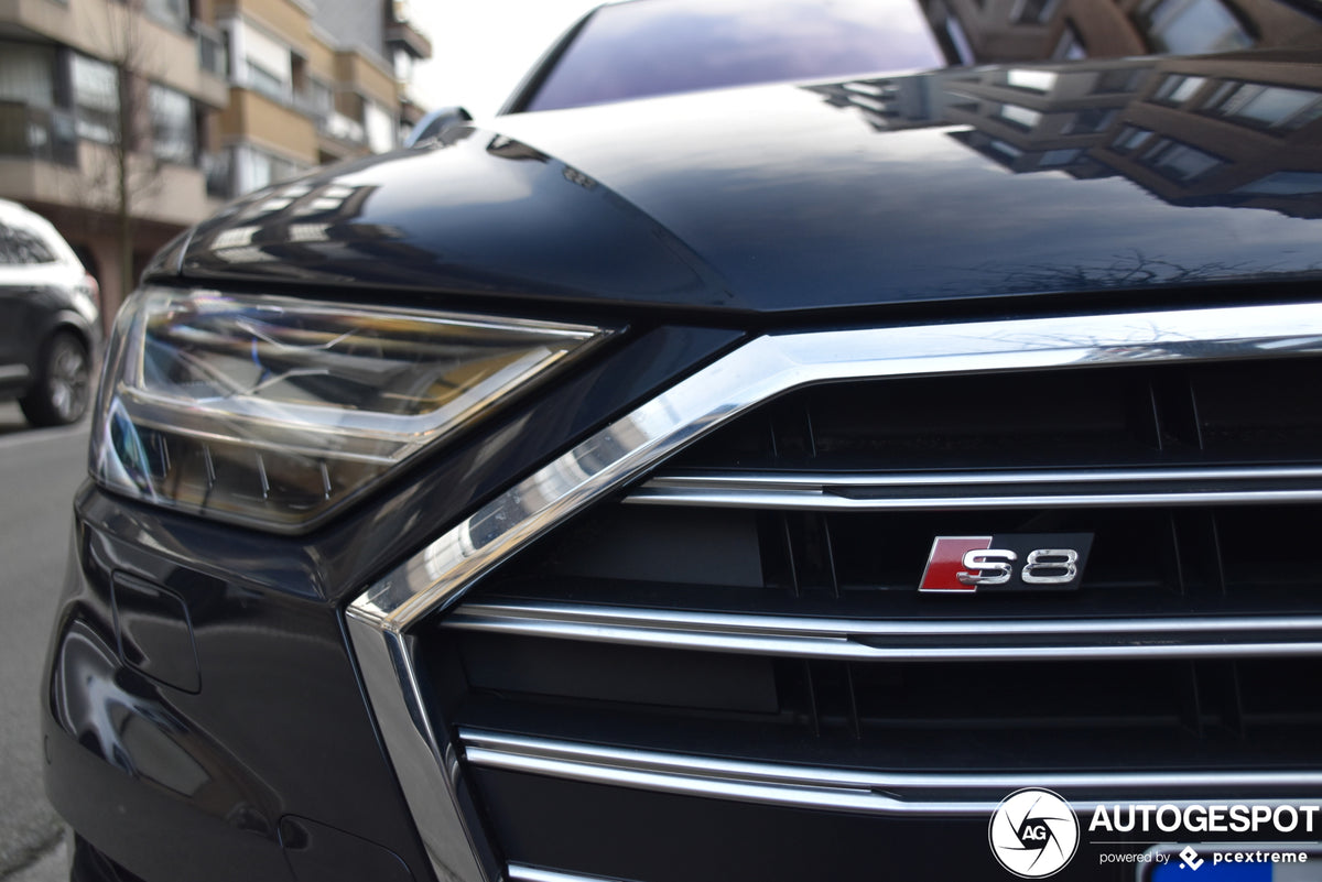 Chrome Audi S8 Front Emblem