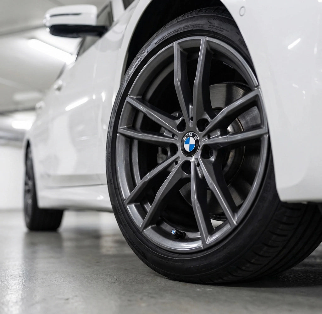 4 stk. BMW Logo Ventilhætter