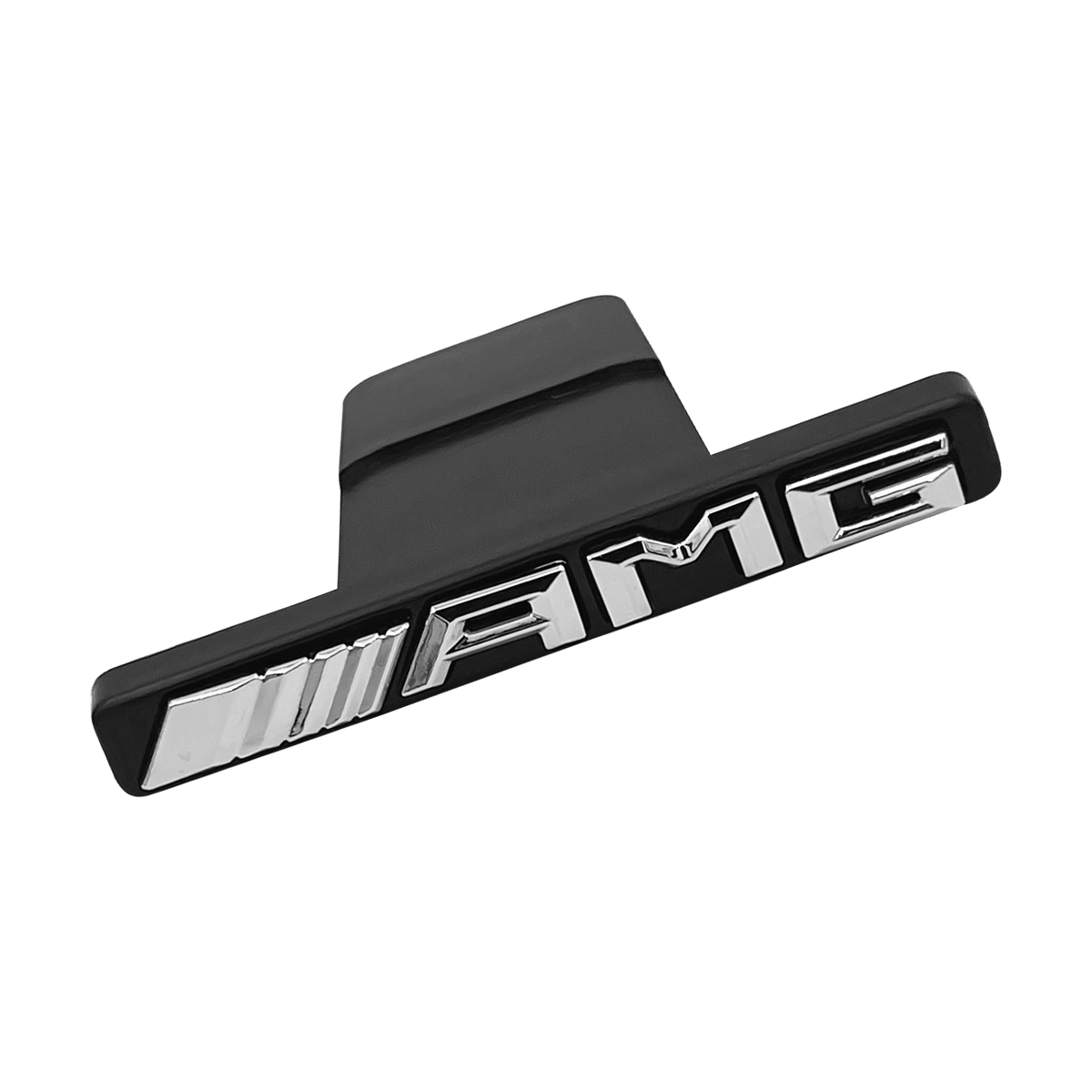 Chrome Mercedes AMG Grill Emblem