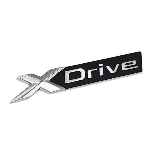 Chrome BMW X-Drive Bag Emblem