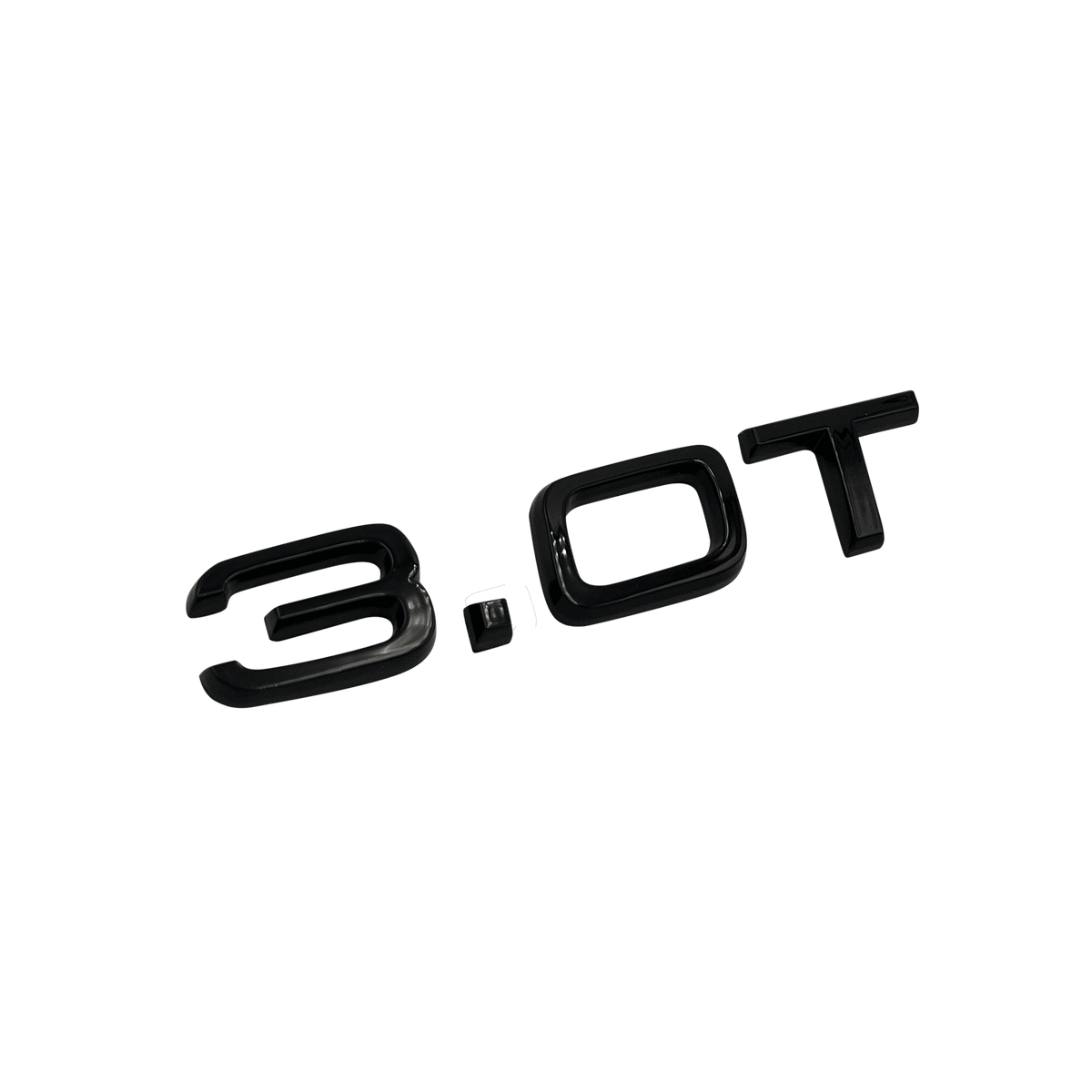 Audi "3.0T" Sort Bag Emblem