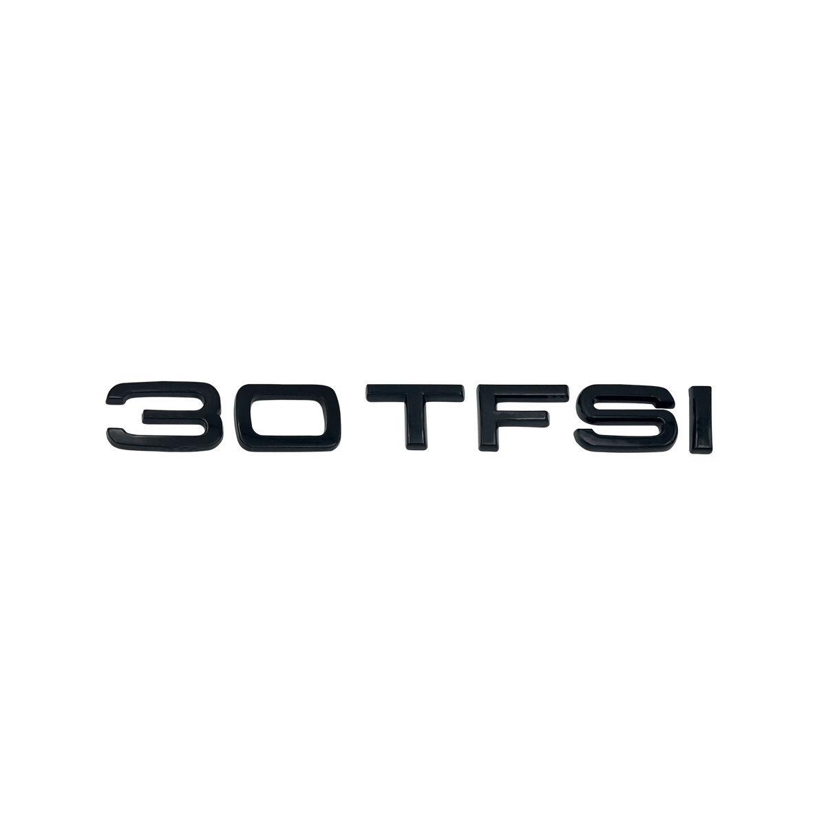 Audi 30 TFSI bag emblem blank sort