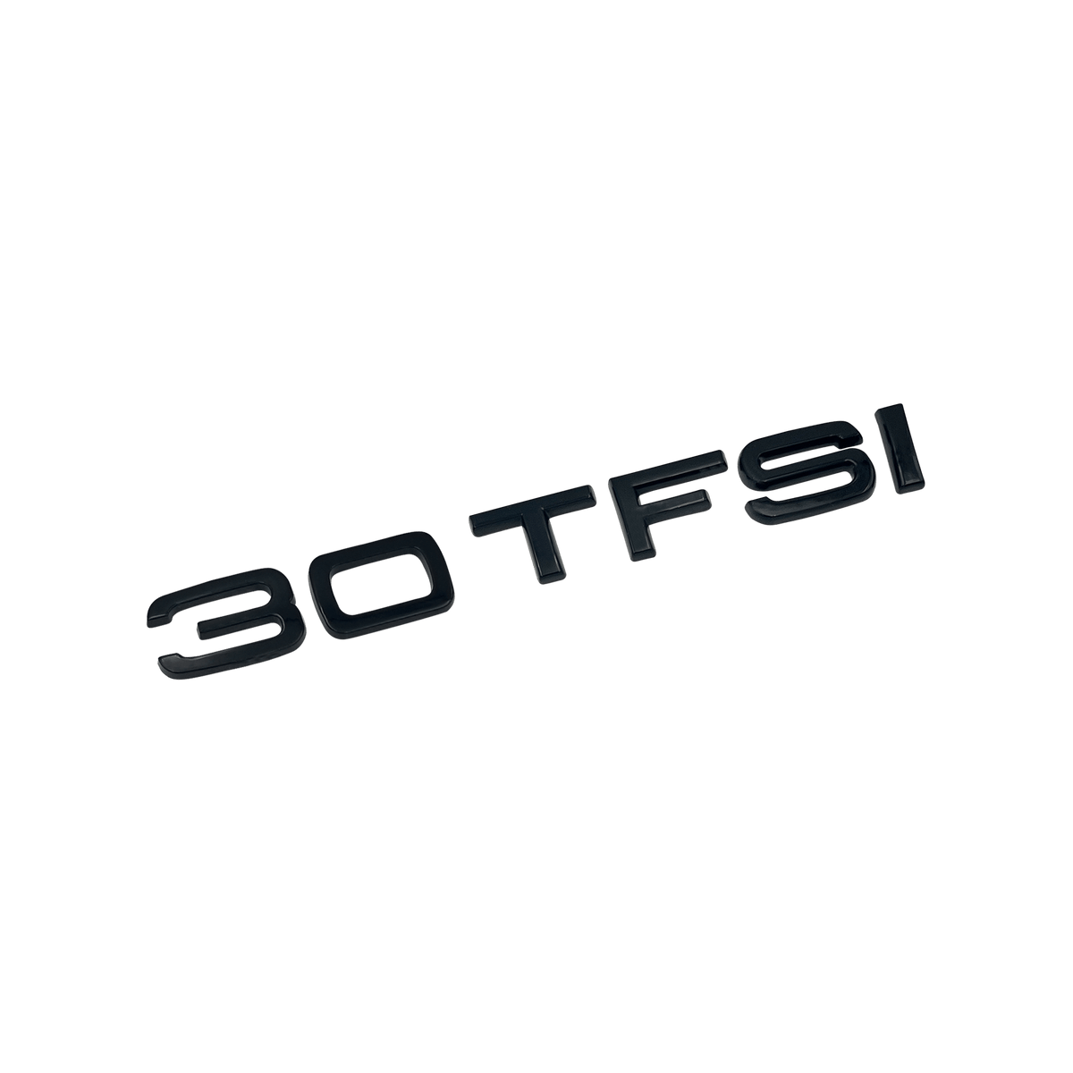 Audi 30 TFSI bag emblem blank sort