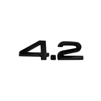 Audi "4.2" Sort Bag Emblem