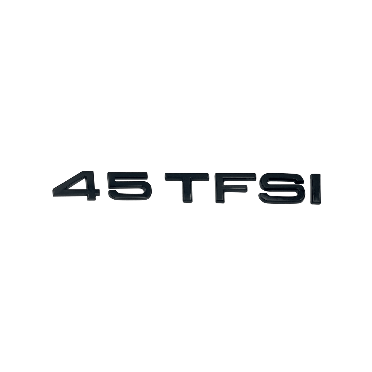 Audi 45 TFSI bag emblem blank sort