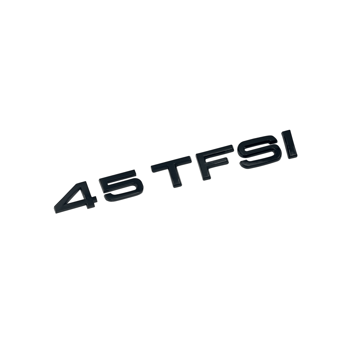 Audi 45 TFSI bag emblem blank sort