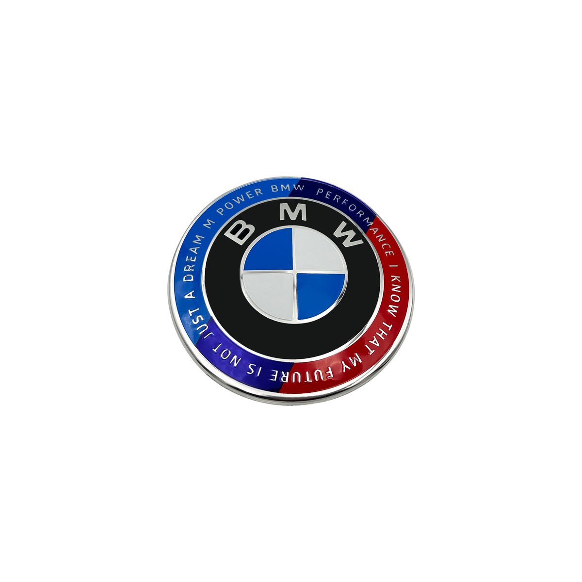 BMW Baklogo Svart &amp; Hvit 70mm 