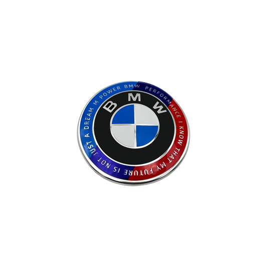 BMW 50 års jubilæum Bag Logo 74mm