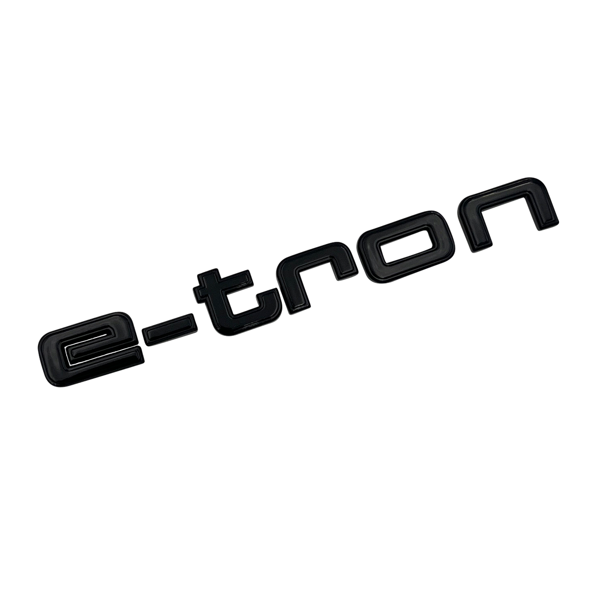 Sort Audi E-tron Emblem