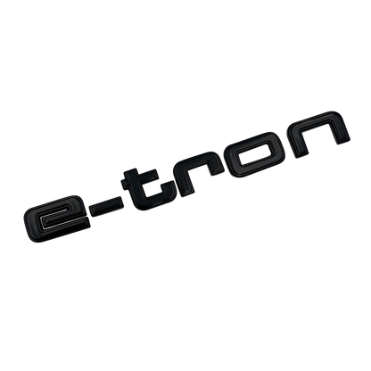 Sort Audi E-tron Emblem