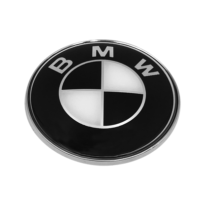 BMW Logo Sort & Hvid 82mm