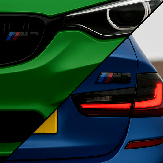 Blank Sort BMW M2 Emblem Stylingpakke