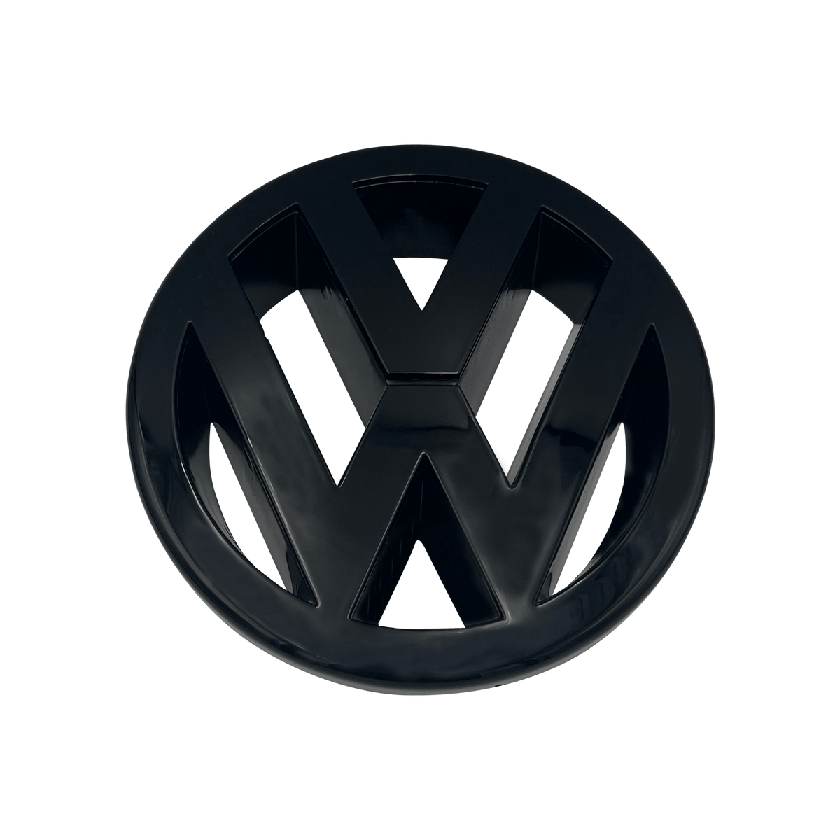 VW Golf 5 Front logo Sort 125mm