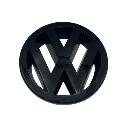 VW Golf 5 Front logo Sort 125mm