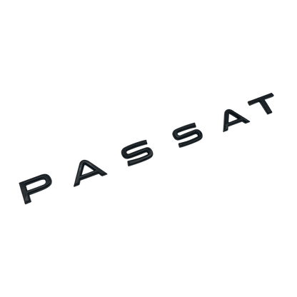 VW "Passat" bakre emblem sort B8.5+ 2019+