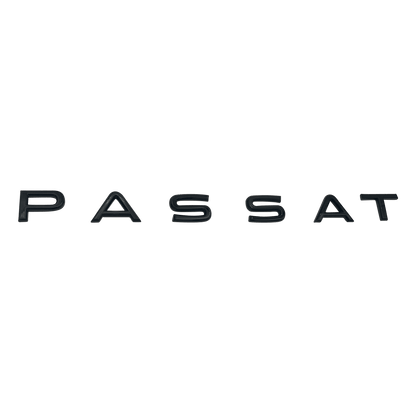 VW "Passat" bakre emblem sort B8.5+ 2019+