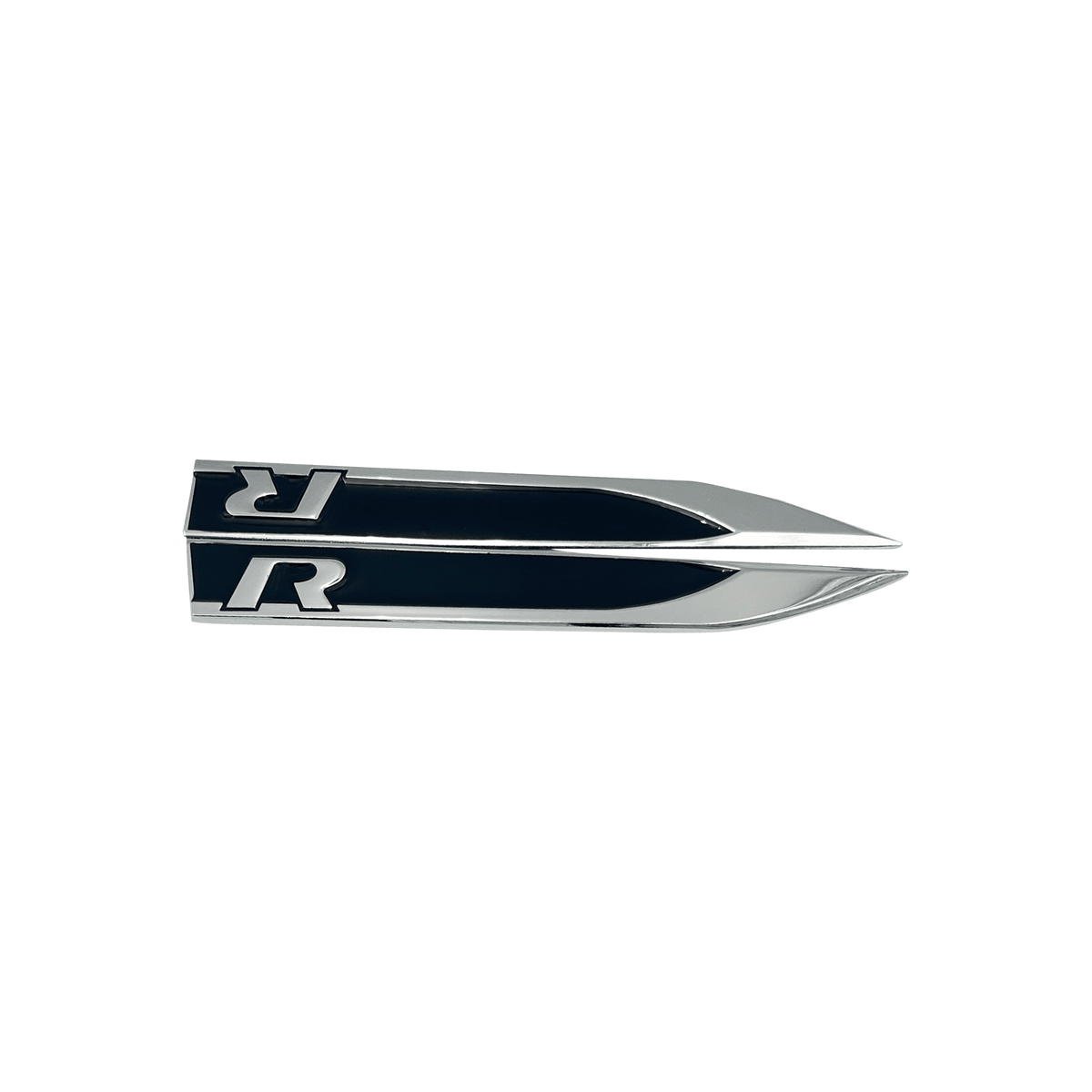 Chrome VW R-Line Emblem til Sideskærmene