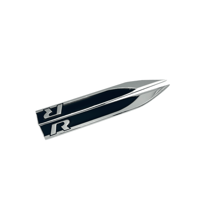 Chrome VW R-Line Emblem til Sideskærmene