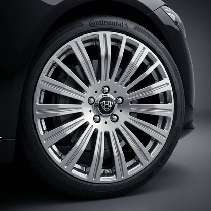 4 stk. Maybach Mercedes-Benz Centerkapsler 75mm