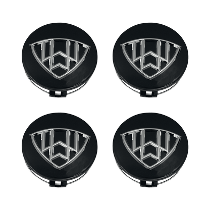 4 stk. Maybach Mercedes-Benz Centerkapsler 75mm
