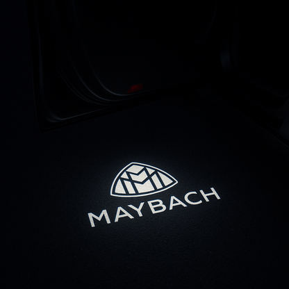 2 Stk. Mercedes Maybach Logo Indstigningslys