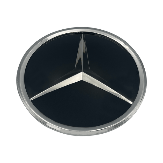 Mercedes Front Grill Stjerne Logo Sort 185mm