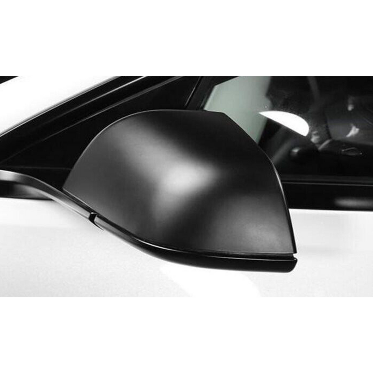 2 stk. Tesla sidespeildeksler matt svart - Tesla Model Y