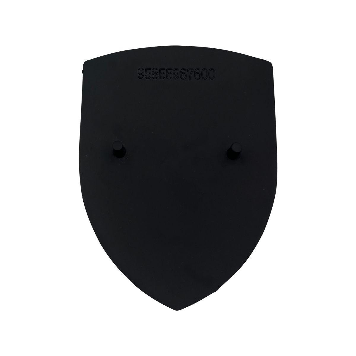 Porsche frontlogo 67 x 50 mm emblem sort finish