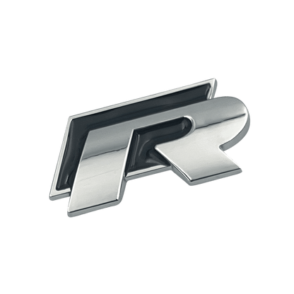 VW R Bag Emblem Chrome