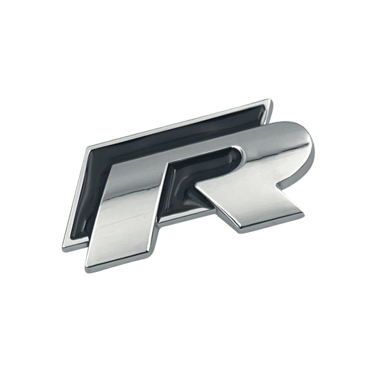 VW R Bag Emblem Chrome