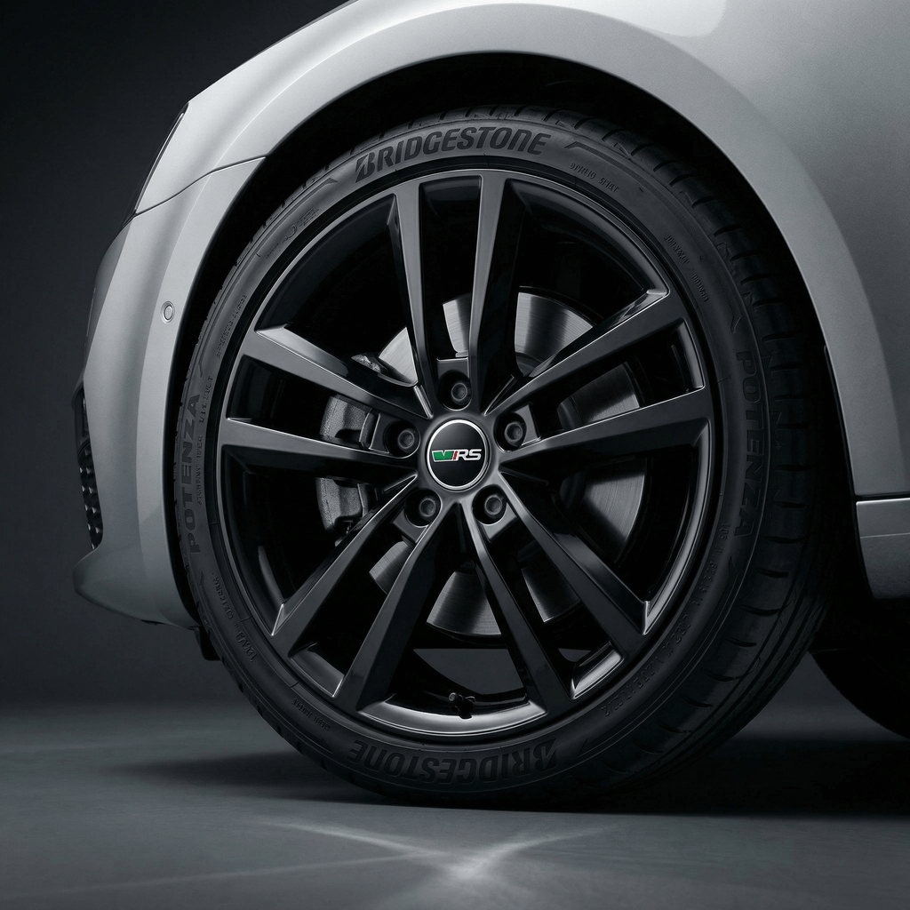 4 stk. Skoda VRS Centerkapsler 56mm