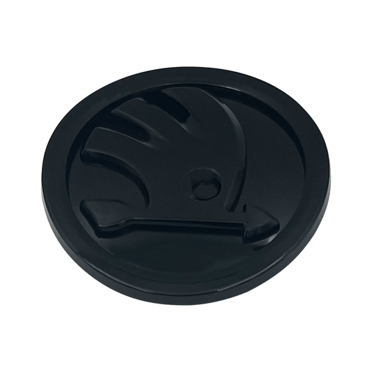 Skoda Bag Logo Blank Sort 80mm