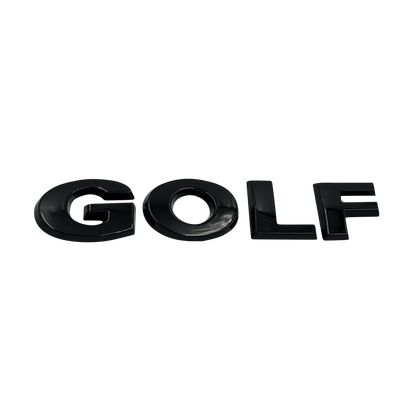 Sort VW "Golf" Bag Emblem